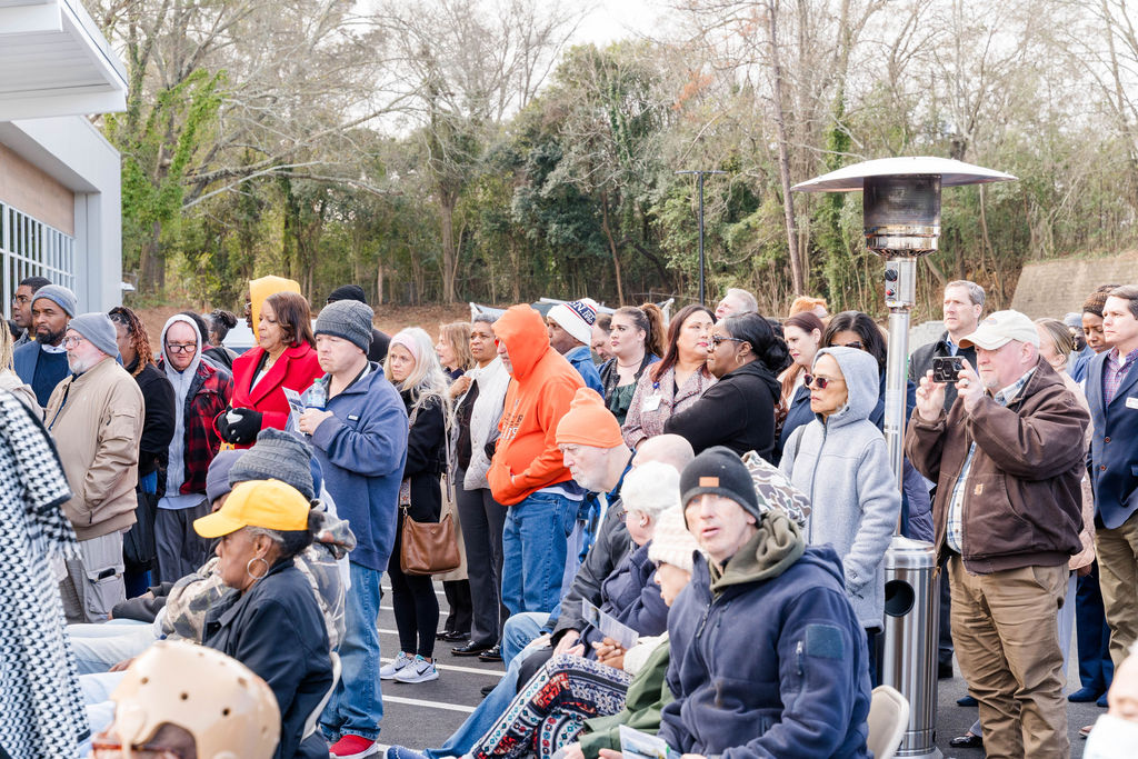 REBH Adult Peer Support and Community Integration Center Ribbon Cutting Huge Crowd!