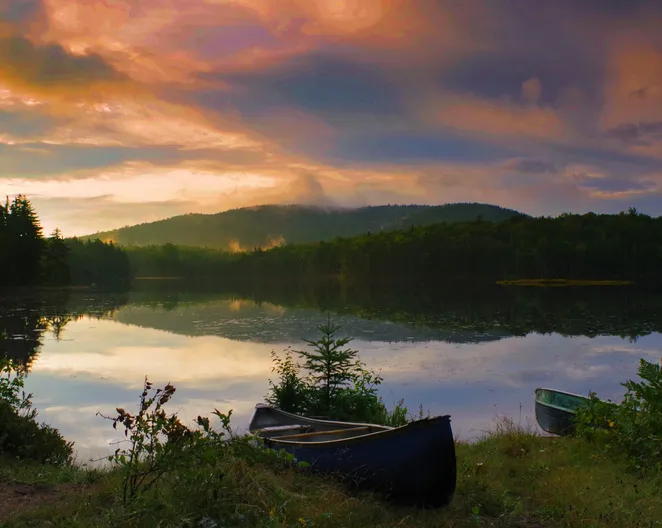 River at dawn